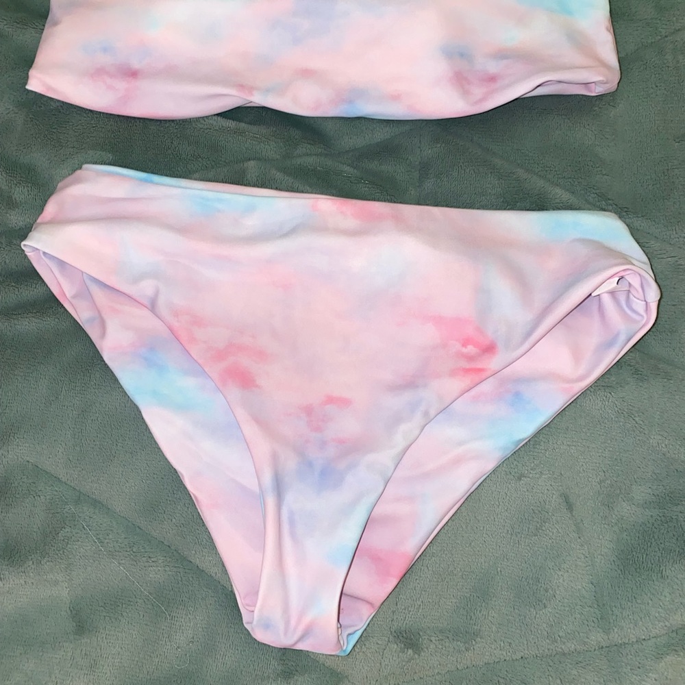 Cotton candy tie dye bathing suit - Picture 2 of 3